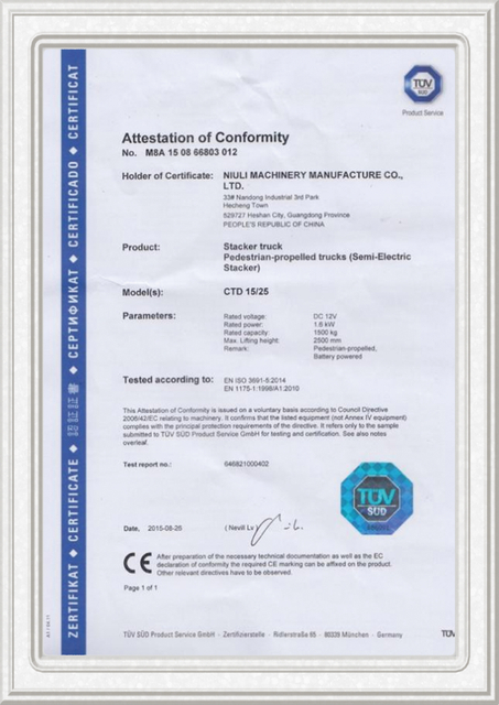 gerbeur de batterie walkie